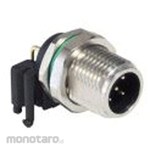 BULGIN Circular connector 5 poles M12 panel mount