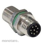 BULGIN Circular connector 8 poles M8 panel mount