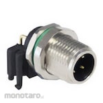 BULGIN Circular connector, 3 poles, M8, panel mount, 25 pieces per box