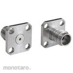 BULGIN Coaxial Connector Jack Flange Mount Circular Coaxial Connector