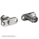 BULGIN Coaxial Connector Male/Female Flange Mount Circular Coaxial Connector