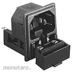 BULGIN IEC Connector Male Snap-in 10A 5 x 20mm 200pcs per box