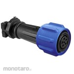 BULGIN Industrial Power Connector 3 Pole Cable Mount