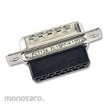 FCT - A MOLEX COMPANY D-sub connector 15 poles male cable mount