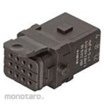 HARTING Heavy Duty Connector Han 1A Series Female 12 Pole 6.5A 50V 1A 09100123100