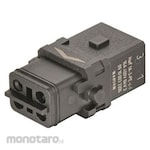 HARTING Heavy Duty Connector Han 1A Series Female 3 Pole 16A 400V 1A 09100033305