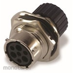 ITT CANNON ITT Canon Circular Connector 7-Pole Panel Mount