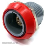 LEMO Push-Pull Round Small Waterproof Plastic Connector Fixed Socket REDEL P Series