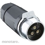 LUMBERG Circular connector, 2 poles, cable mount, 2 pieces per box