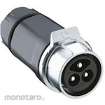 LUMBERG Circular connector, 2 poles, cable mount, 4 pieces per box