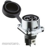 LUMBERG Circular connector, 3-pole, cable mount, 4 pieces per box