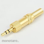 Linkman 3.5mm stereo plug (5mm wire, gold-plated, with cable guard)