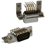 NORCOMP D-sub connector 44 poles female panel mount