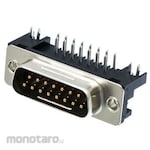 OMRON D-Sub Connector Plug Dip L-Shaped Terminal XM3C
