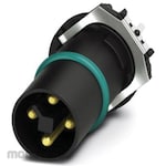 PHOENIX Phoenix Contact Circular Connector, 4-pole, M12, Cable Mount, 1406397