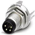 PHOENIX Phoenix Contact Circular Connector, 4-pole, M8, 1456019