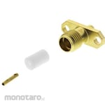 RADIALL Radiall Coaxial Connector Jack Flange Mount SMA Connector, R125252000