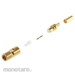 RADIALL Radiall Coaxial Connector Plug Cable Mount SMC Connector, R112075000