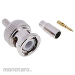 RS PRO Straight Cable Mount BNC Connector Plug
