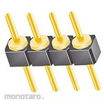 SAMTEC Samtec Pin Header 4-way 2.54mm 1-row TS-104-GA