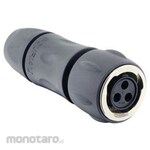 SOURIAU Circular Connector 3-Pole Standard Cable Mount