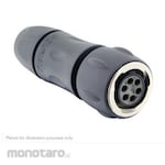 SOURIAU Circular Connector 6-way Standard Cable Mount
