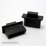 Techno Bains Black DisplayPort Connector Protective Cap (with knob) (6 pieces)