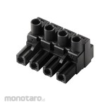 WEIDMULLER Female Plug Clamping Yoke Screw Connection Traffic Grey (Ral)