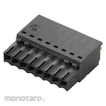 WEIDMULLER Female Plug Push In Spring Connection BLF 3.50 Series