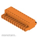 WEIDMULLER Female Plug Push In Spring Connection BLF 5.00HC Series