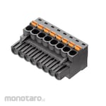 WEIDMULLER Female Plug Push In Spring Connection BLF 5.00HC/90 Series