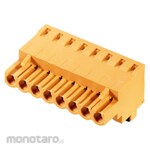 WEIDMULLER Female Plug Push In Spring Connection BLF 5.08HC/90/270 Series