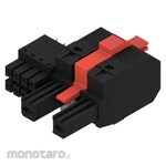 WEIDMULLER Female Plug Push In Spring Connection BVF Series