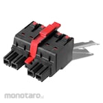 WEIDMULLER Female Plug-Push In Spring Connection with Pluggable Shield Connector