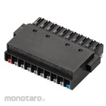 WEIDMULLER Female plug, PUSH IN Spring Connection BL-I/O 3.5 Series