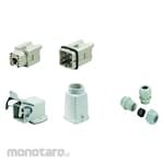 WEIDMULLER HDC Heavy-Duty Connector Kit 4-Pole Screw Connection