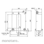 Mitsubishi Electric 1100V Or Less Low-Voltage Current Transformer Cw Series For Bus Bar Wiring, Square Window Through Type