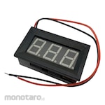 AS ONE 7-segment LED voltmeter module BDEN series