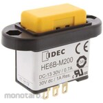 IDEC Idec Enable Switch Latch Panel Mount Double Pole Double Throw (DPDT) IP65