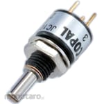 NIDEK Components (formerly Nidec Copal Electronics/Fujisoku) Nidec Copal Electronics Conductive Plastic Potentiometer, 10kΩ, 1 / 8W