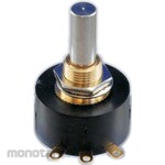 NIDEK Components (formerly Nidec Copal Electronics/Fujisoku) Nidec Copal Electronics Conductive Plastic Potentiometer, 2kΩ, 1 / 2W