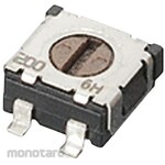 NIDEK Components (formerly Nidec Copal Electronics/Fujisoku) Nidec Copal Electronics Semi-Fixed Resistors 1 Surface Mount