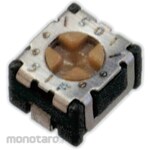NIDEK Components (formerly Nidec Copal Electronics/Fujisoku) Semi-fixed resistor Nidec Copal Electronics, 100kΩ, 0.1W