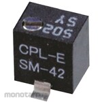 NIDEK Components (formerly Nidec Copal Electronics/Fujisoku) Semi-fixed resistor Nidec Copal Electronics, 100kΩ, 0.25W