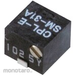 NIDEK Components (formerly Nidec Copal Electronics/Fujisoku) Semi-fixed resistor Nidec Copal Electronics, 1kΩ, 0.125W