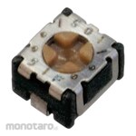 NIDEK Components (formerly Nidec Copal Electronics/Fujisoku) Semi-fixed resistor Nidec Copal Electronics, 1kΩ, 0.1W
