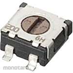 NIDEK Components (formerly Nidec Copal Electronics/Fujisoku) Semi-fixed resistor Nidec Copal Electronics, 200Ω, 0.25W