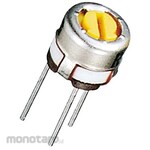 NIDEK Components (formerly Nidec Copal Electronics/Fujisoku) Semi-fixed resistor Nidec Copal Electronics, 20kΩ, 0.5W
