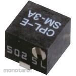 NIDEK Components (formerly Nidec Copal Electronics/Fujisoku) Semi-fixed resistor Nidec Copal Electronics, 2kΩ, 0.125W