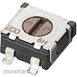 NIDEK Components (formerly Nidec Copal Electronics/Fujisoku) Semi-fixed resistor Nidec Copal Electronics, 2kΩ, 0.25W